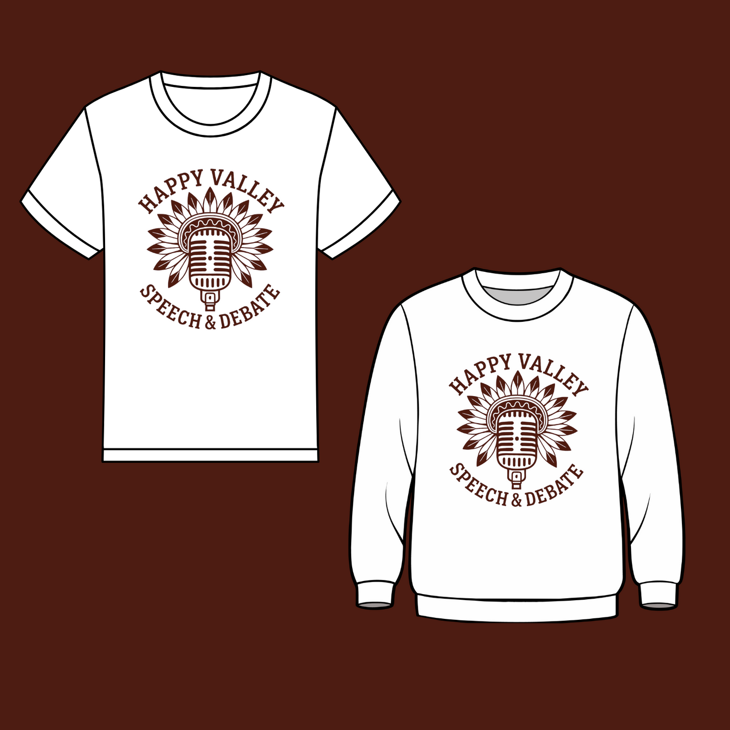 Valley Yapper Tee + Varsity Crew