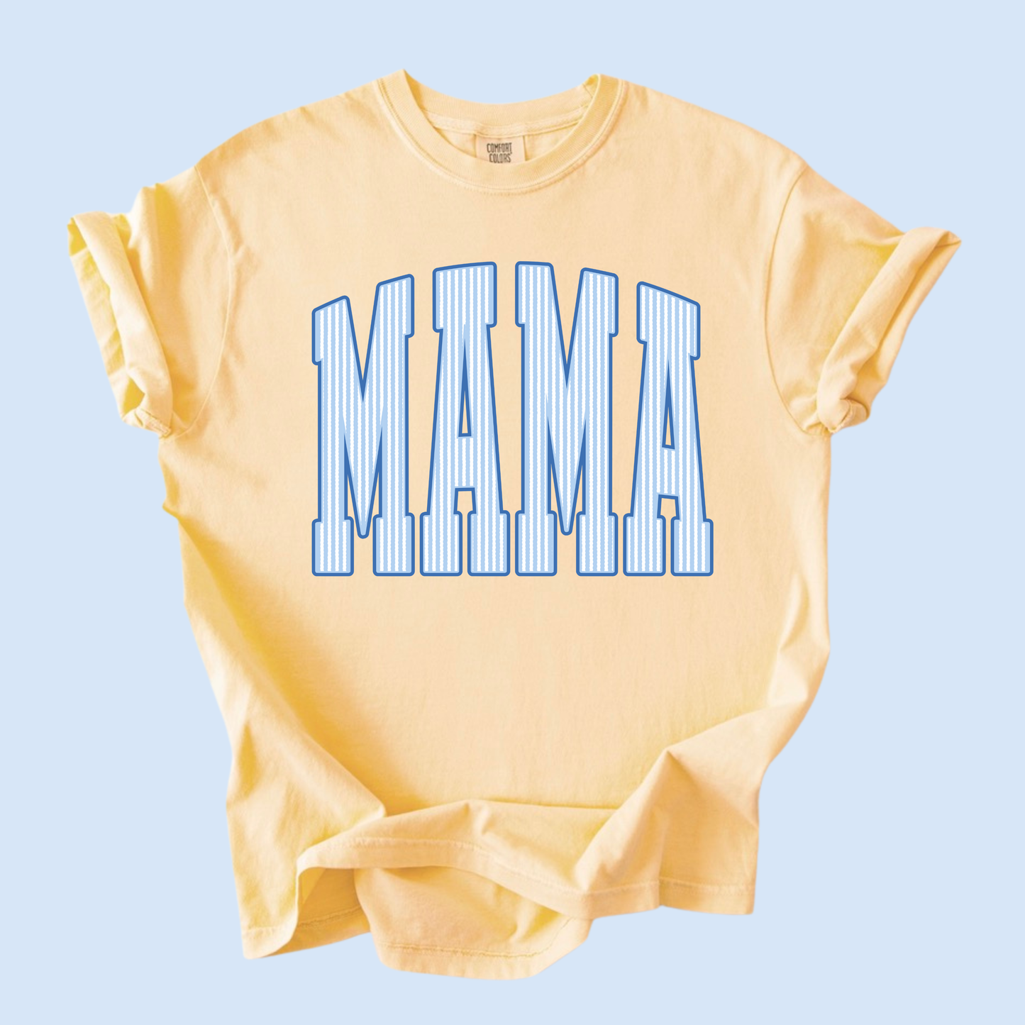 Striped MAMA Tee
