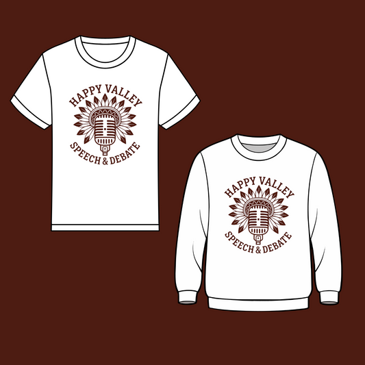 Valley Yapper Tee + Varsity Crew