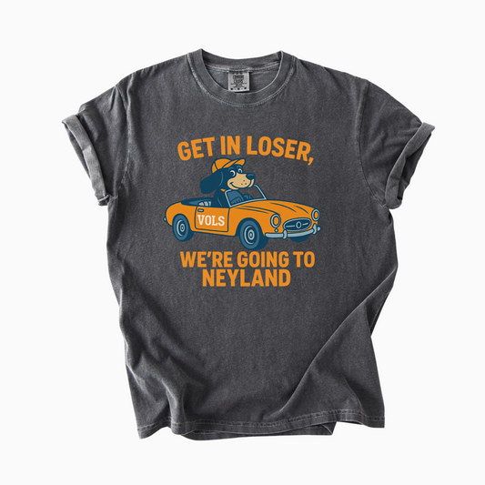 We're going to Neyland Tee