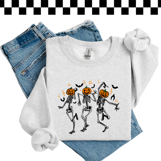 Dancing Skeletons Crewneck