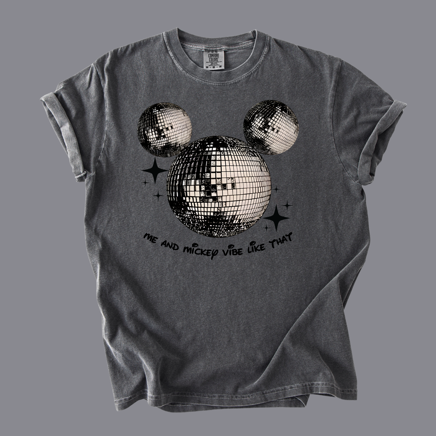 Monochromatic Mickey Tee