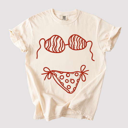 Polka Dot Bikini Tee